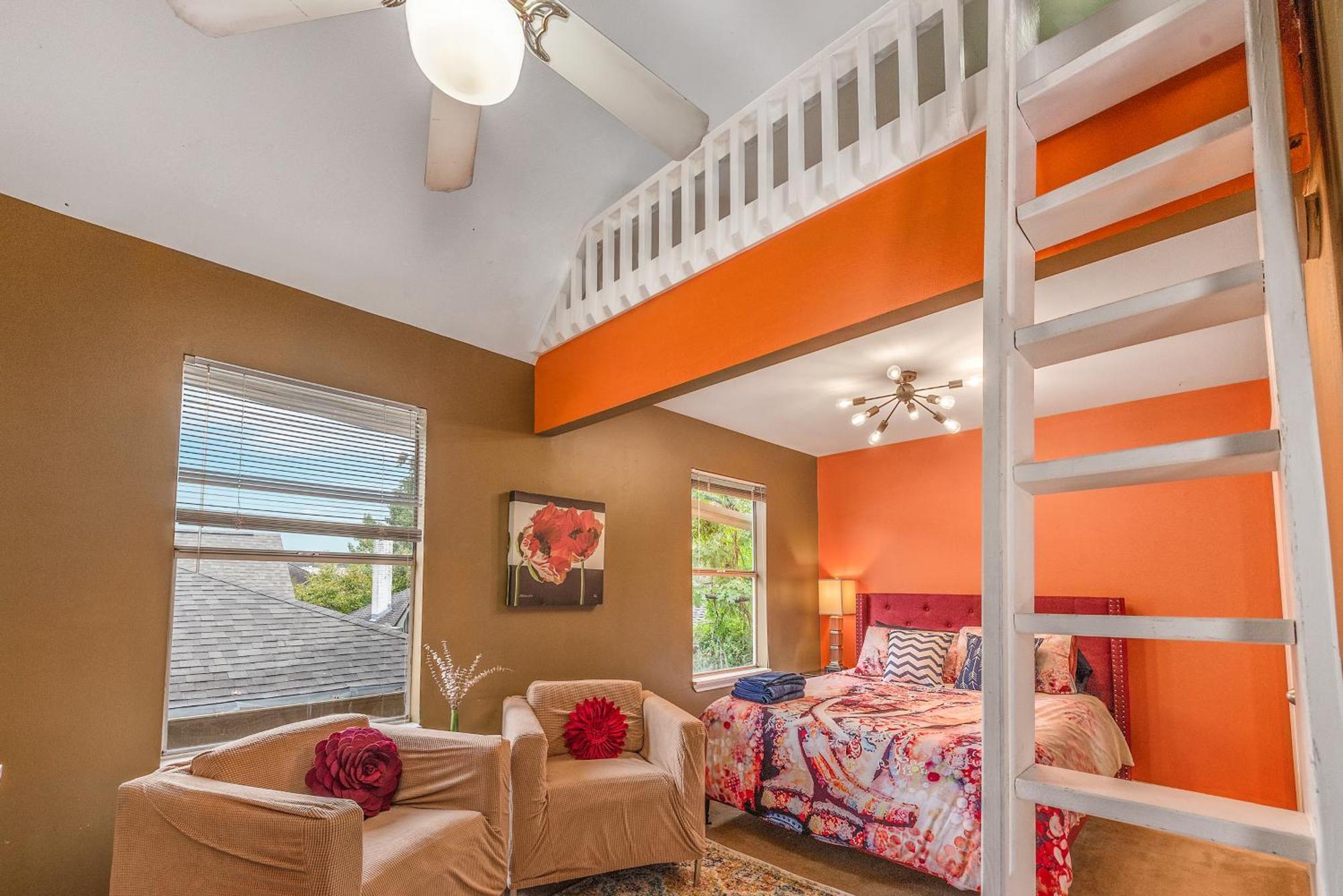Appartement Boho-Inspired Haven With Free Park à Houston Extérieur photo